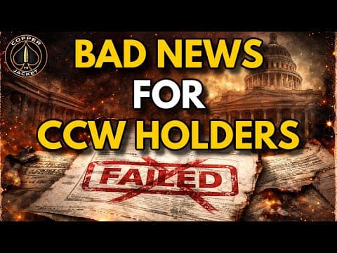 Bad News: California Ccw Holders Lose Again