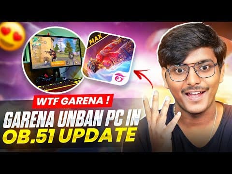 Ob51 New Update Free Fire Id Suspend Or Id Ban Problem | Stop Playing Free Fire On Pc Emulators