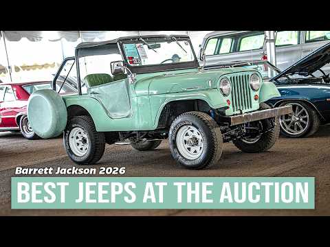 Guess The Price Of These Sold Jeeps At Barrett Jackson