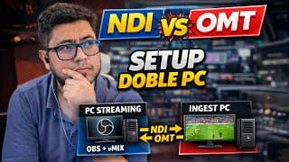 Ndi Vs Omt: El Mejor Setup Doble Pc Para Streaming En Vivo