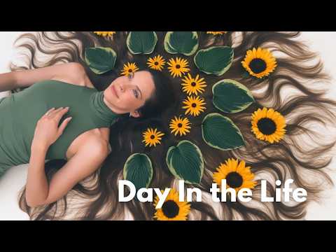 Day In The Life! Hair Art, Epic Garden Tour & Herbal Ice Tea Recipe