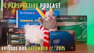 Pcper Podcast 849: Year End Show - Am4 Cpu Price Spike, 8gb Laptops In 2026, Rtx 50 Series Cuts, Etc