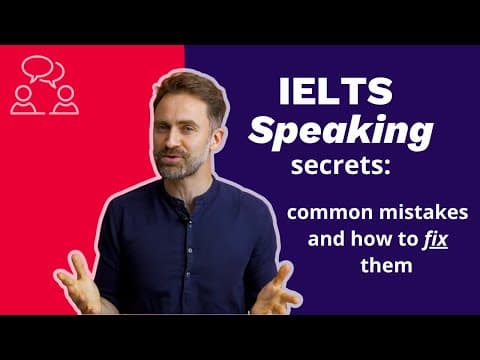 Ielts Speaking Secrets: Common Mistakes And How To Fix Them | Takeielts Preparation