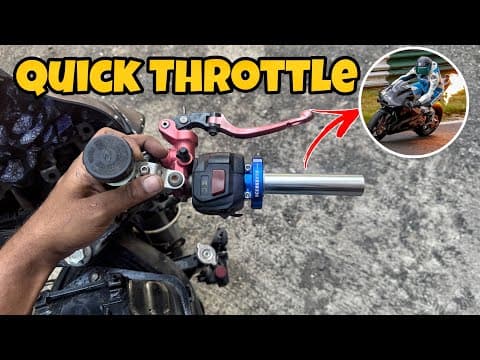 Quick Throttle Installation For All Motorcycles And Scooters | Quick Acceleration | Pulsar Ns 200