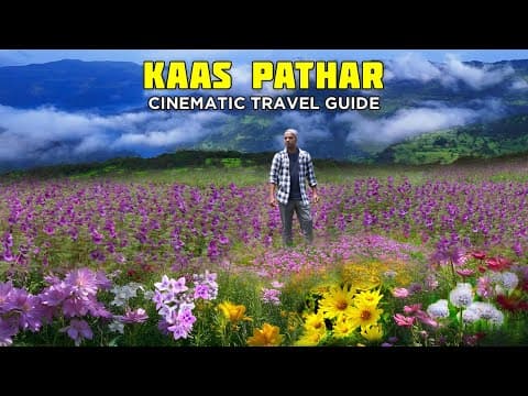 Kaas Pathar Satara 2025 Complete Guide | Satara Tourist Places | Cinematic Travel Video