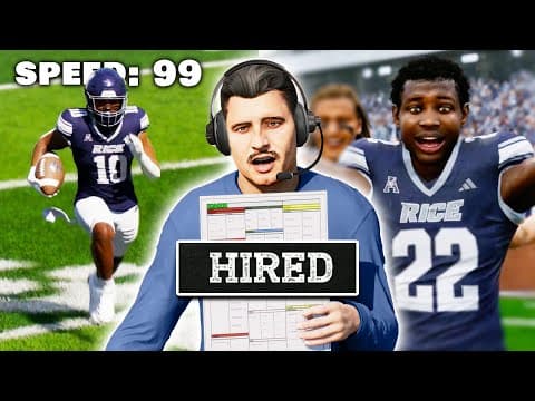 I Was Promoted To Offensive Coordinator In Cfb!