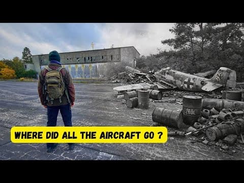 Secret Ww2 Luftwaffe Airfield Explored. #secretww2#hiddenhistory#luftwaffesecrets#abandonedww2