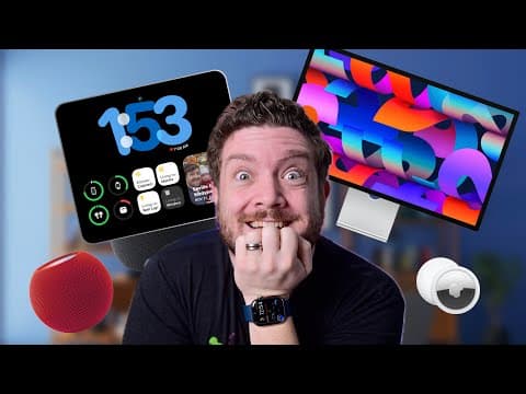 Massive Apple Leak Reveals Upcoming Ios Features & New Devices! Studio Display, Homepod Mini, & More