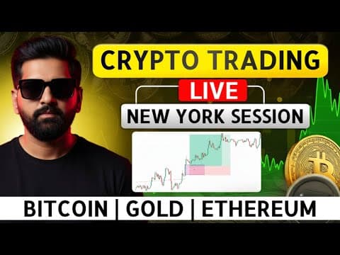 Live Crypto Trading | Gold & Bitcoin & Altcoins | (btc Eth) | Live Btc Trading | Crypto