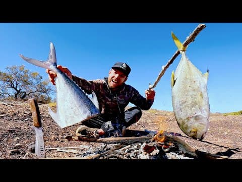 No Food In Remote Australia… We Ate Whatever We Could Catch