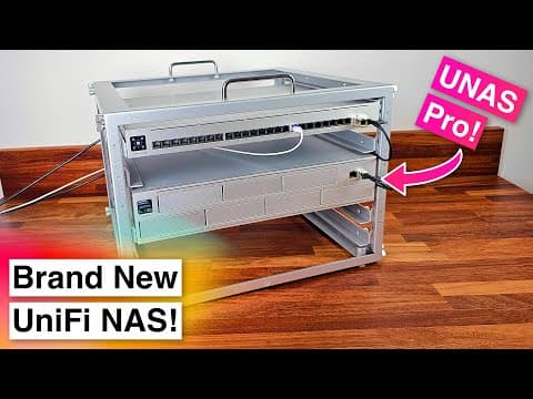 Unifi's Brand New Nas! - Unas Pro - First Look & Performance Tests