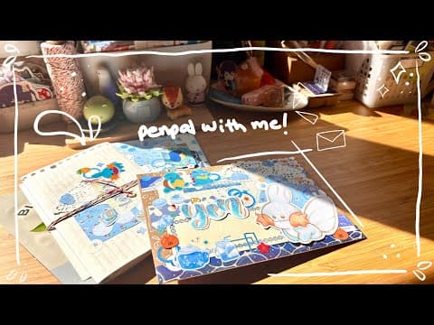 Penpal With Me! | Water Pokemon Theme | Dear Yen .｡.:*☆