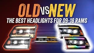 Morimoto Xb Vs Xb Evo Vs Xrgb | 09–18 Ram Headlight Comparison