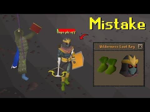 He Teleported To The Wilderness With Full Masori (gg Bank)