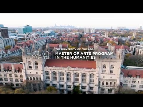 Uchicago’s Master Of Arts Program In The Humanities (maph) Builds Real-world Skills