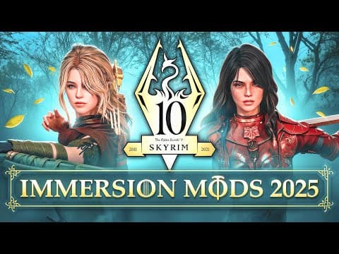 Remastering Skyrim | 25 Best Immersive Mods To Install In 2025!