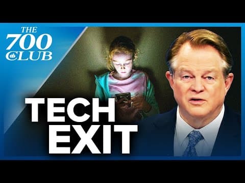 Stop Letting Smart Phones Hijack Your Kids Brains | 700 Club