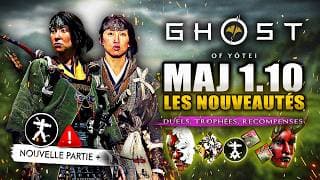 Ghost Of Yotei : Nouvelle Partie + ! Nouveaux Trophées, Armures, Duels & Récompenses (maj 1.10)