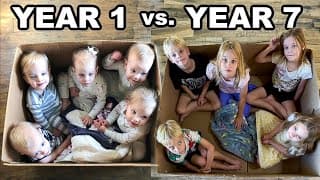 Recreating Baby Photo 7 Years Later