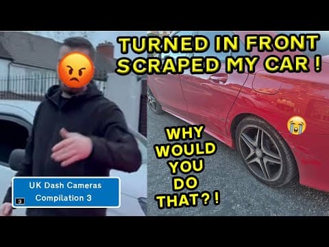 Uk Dash Cameras - Compilation 3 - 2026 Bad Drivers, Crashes & Close Calls