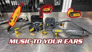 Dewalt Jobsite Earbuds And Earphones