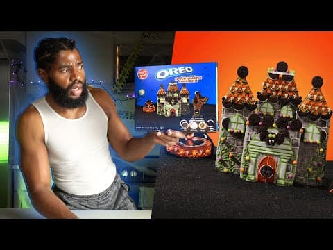 Oreo Spooky Castle Cookie Kit (live Build!)