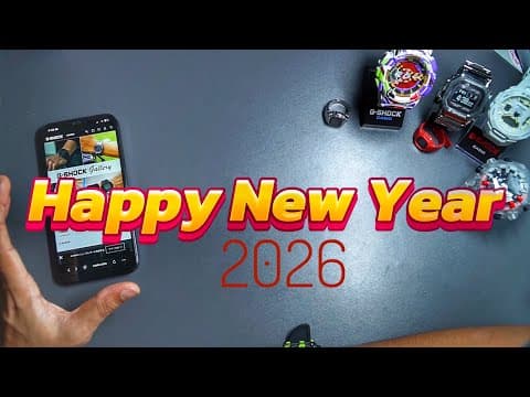 January 2026 New G-shock Releases Preview!