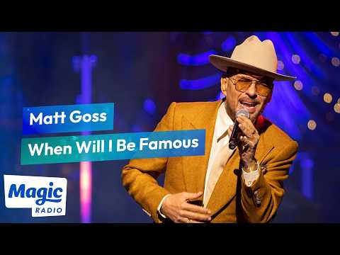 Matt Goss – When Will I Be Famous? | Live At Magic Of Christmas 2025