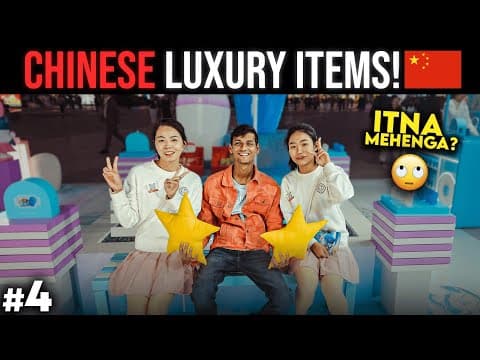 How Expensive Is Chinese Luxury Items? China Travel Vlog 🇨🇳