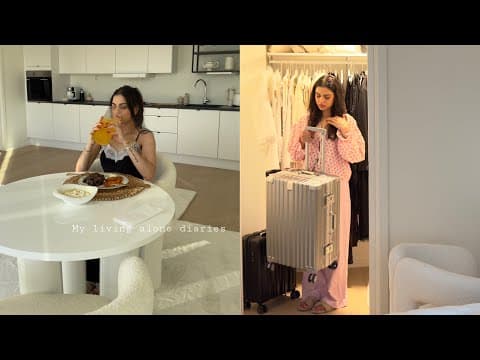 My Living Alone Diaries | Afternoon, Cooking, Packing For Vacay, Where Am I Going??✈️