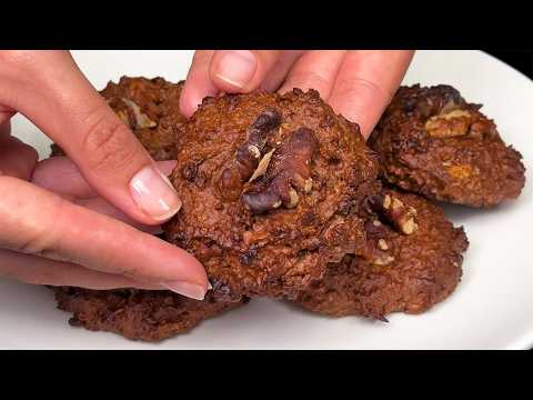 Protein Cookies In 5 Minutes! Healthy Dessert Without Eggs And Without Added Sugar! Vegan!