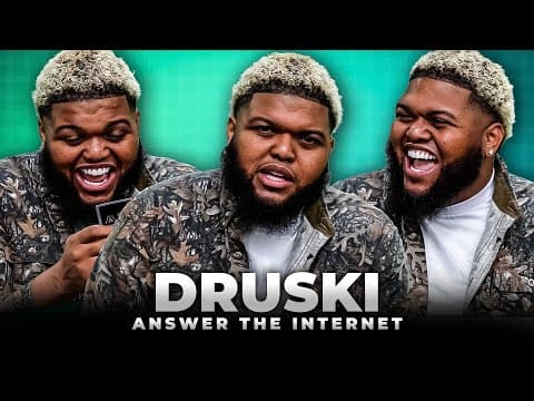 Druski Answers The Internets Weirdest Questions.