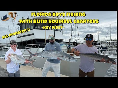 KEY WEST FISHING WITH BLIND SQUIRREL FISHING CHARTERS! (WE CAUGHT MONSTERS!)