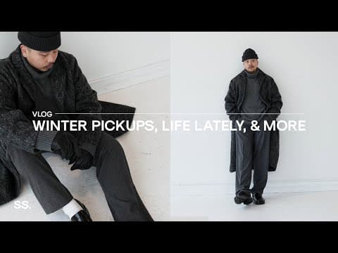 Vlog | Winter Men's Fashion Haul, Weekend In The City, Big Life Updates, & More