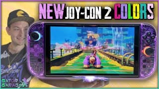 I Built A Transparent Nintendo Switch 2! New Joy-con 2 Colors Are Finally Here!