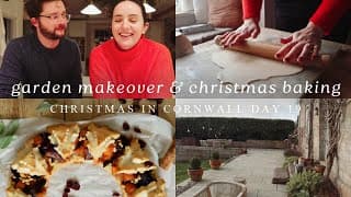 Garden Makeover And Butternut Squash Christmas Wreath 🎄 Vlogmas Day 19