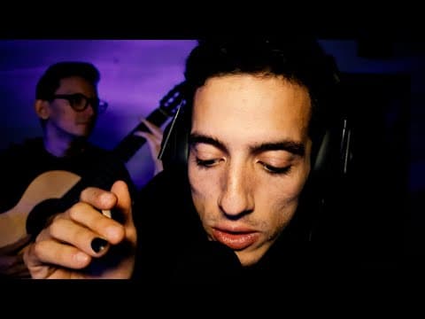 Asmr Rhythmic Tapping + Guitar Ft. @linkutapzzz