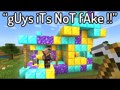 Minecraft's Funniest Fake Speedruns Ever...