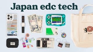 Everyday Carry Tech & Accessories I Bought In Japan!
