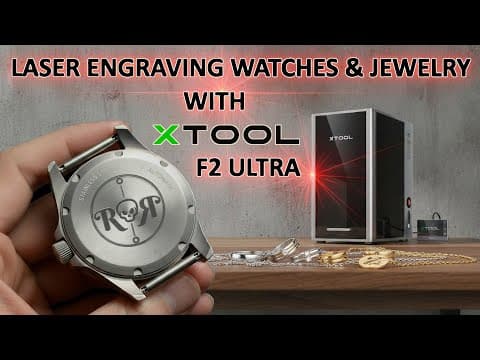10 Key Applications Of The Xtool F2 Ultra Mopa Laser In Jewelry And Watchmaking