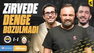 Fenerbahçe 1-1 Galatasaray Maç Sonu, Krize Duran Engeli, Sane Sahnede | Derbi Merkez #03