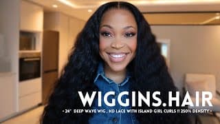 Wiggins Hair: Island Girl Curls!! | Hd Lace 13x4 | 24” Loose Deep Wave Wig | (talk Through)
