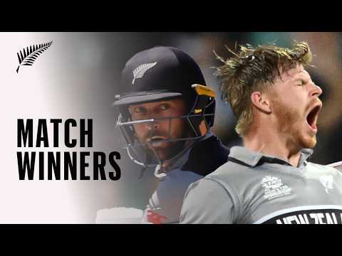 Blackcaps Duo Combine To Take Down India!