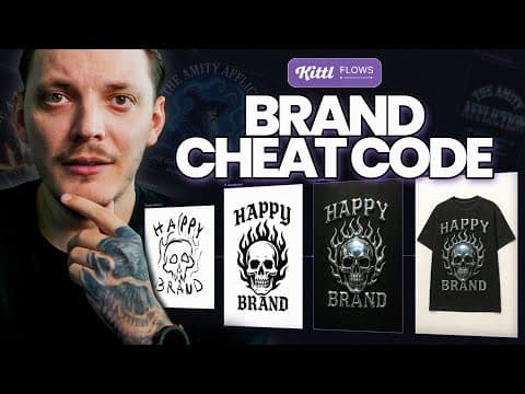 The Clothing Brand Design Cheat Code – Kittl Flows