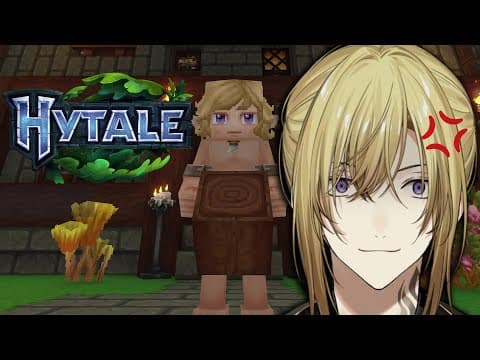 【hytale】chillest And Most Poggest Builds Only...【nijisanji En | Luca Kaneshiro】