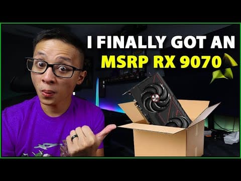 🟢 Unboxing The An Msrp Rx 9070, Deal Hunting, Talking Tech, And More!