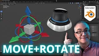 Free Blender Add-on: Ndof Object Transformer (3dconnexion Spacemouse)