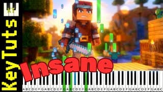 Halland [minecraft Dungeons] - Insane Mode [piano Tutorial] (synthesia)