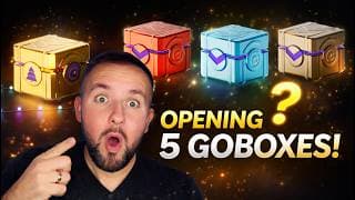 I Opened 5 Gomining Goboxes… You Won’t Believe What I Got!