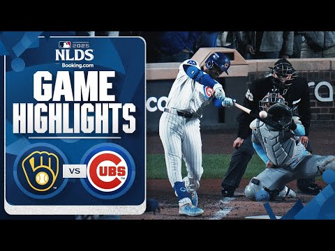 Brewers Vs. Cubs Nlds Game 4 Highlights (10/9/25) | Mlb Highlights